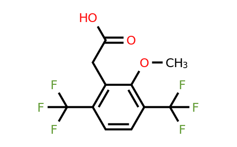 1806057-22-6 | 3,6-Bis(trifluoromethyl)-2-methoxyphenylacetic acid