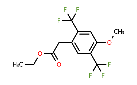 1806057-39-5 | Ethyl 2,5-bis(trifluoromethyl)-4-methoxyphenylacetate