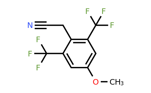 1806057-81-7 | 2,6-Bis(trifluoromethyl)-4-methoxyphenylacetonitrile