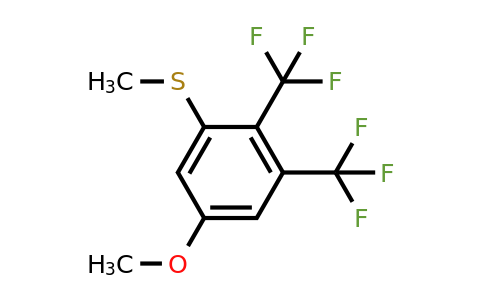 1806057-92-0 | 2,3-Bis(trifluoromethyl)-5-methoxythioanisole