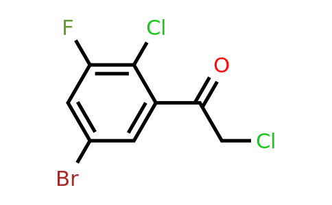 1806058-42-3 | 5'-Bromo-2'-chloro-3'-fluorophenacyl chloride