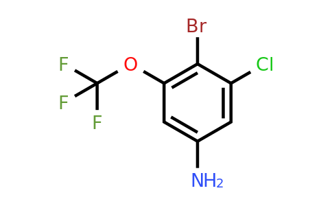 1806059-78-8 | 4-Bromo-3-chloro-5-(trifluoromethoxy)aniline