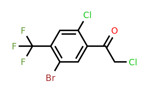 1806059-95-9 | 5'-Bromo-2'-chloro-4'-(trifluoromethyl)phenacyl chloride
