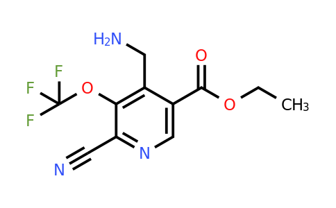 1806062-32-7 | Ethyl 4-(aminomethyl)-2-cyano-3-(trifluoromethoxy)pyridine-5-carboxylate