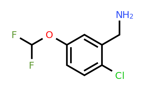1806074-26-9 | 2-Chloro-5-(difluoromethoxy)benzylamine