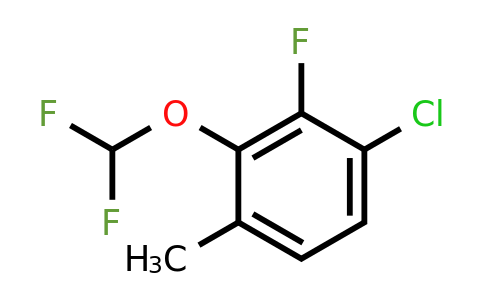 1806074-31-6 | 4-Chloro-2-difluoromethoxy-3-fluorotoluene