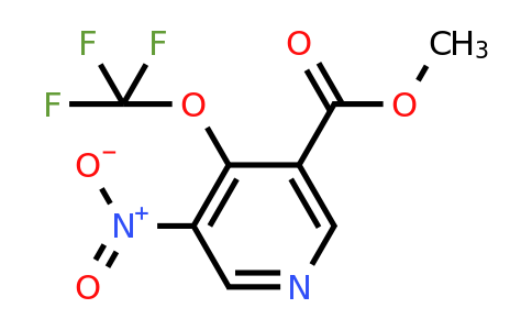 1806086-57-6 | Methyl 3-nitro-4-(trifluoromethoxy)pyridine-5-carboxylate