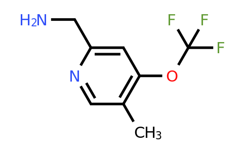 1806086-97-4 | 2-(Aminomethyl)-5-methyl-4-(trifluoromethoxy)pyridine