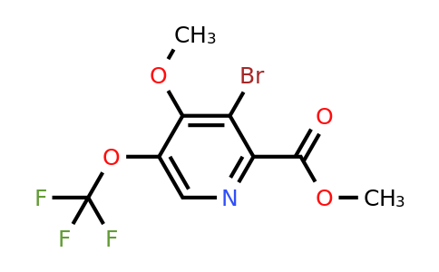 1806089-12-2 | Methyl 3-bromo-4-methoxy-5-(trifluoromethoxy)pyridine-2-carboxylate