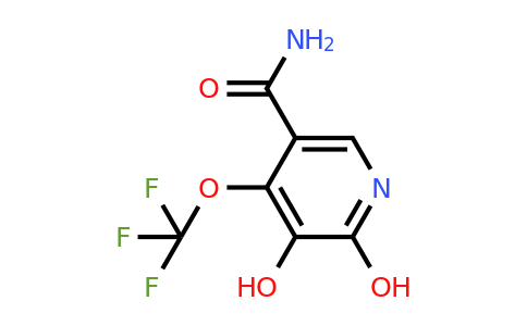 1806092-83-0 | 2,3-Dihydroxy-4-(trifluoromethoxy)pyridine-5-carboxamide