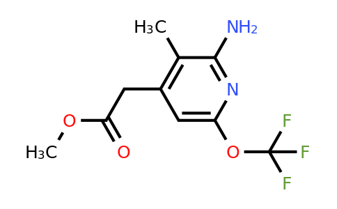 1806097-05-1 | Methyl 2-amino-3-methyl-6-(trifluoromethoxy)pyridine-4-acetate
