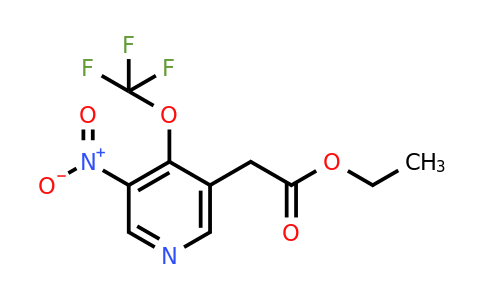 1806121-04-9 | Ethyl 3-nitro-4-(trifluoromethoxy)pyridine-5-acetate