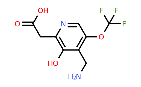 4-(Aminomethyl)-3-hydroxy-5-(trifluoromethoxy)pyridine-2-acetic acid