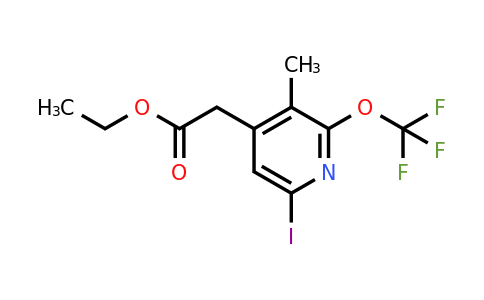 1806165-50-3 | Ethyl 6-iodo-3-methyl-2-(trifluoromethoxy)pyridine-4-acetate