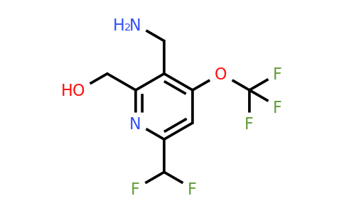 1806169-49-2 | 3-(Aminomethyl)-6-(difluoromethyl)-4-(trifluoromethoxy)pyridine-2-methanol