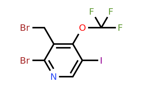 2-Bromo-3-(bromomethyl)-5-iodo-4-(trifluoromethoxy)pyridine