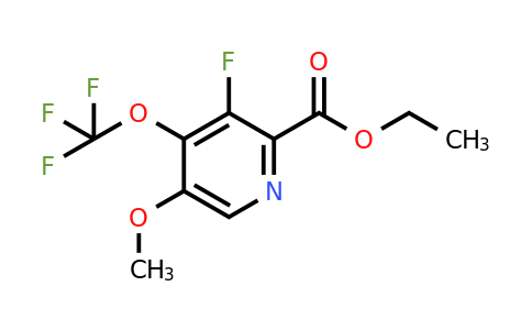 1806178-31-3 | Ethyl 3-fluoro-5-methoxy-4-(trifluoromethoxy)pyridine-2-carboxylate