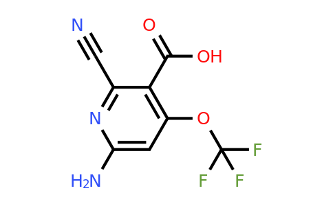 6-Amino-2-cyano-4-(trifluoromethoxy)pyridine-3-carboxylic acid
