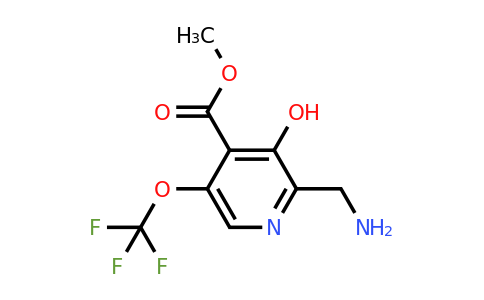 1806188-65-7 | Methyl 2-(aminomethyl)-3-hydroxy-5-(trifluoromethoxy)pyridine-4-carboxylate
