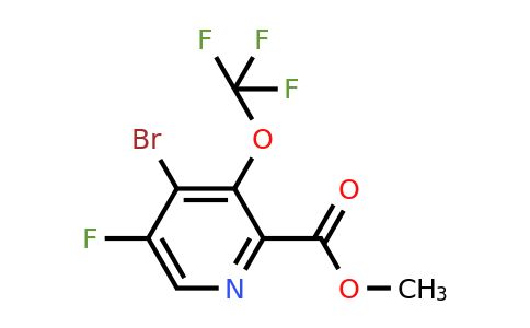 1806195-52-7 | Methyl 4-bromo-5-fluoro-3-(trifluoromethoxy)pyridine-2-carboxylate