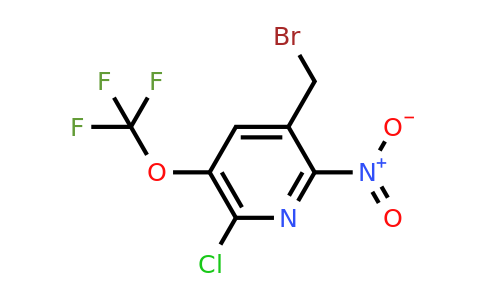 3-(Bromomethyl)-6-chloro-2-nitro-5-(trifluoromethoxy)pyridine
