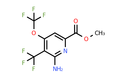 1806197-54-5 | Methyl 2-amino-4-(trifluoromethoxy)-3-(trifluoromethyl)pyridine-6-carboxylate