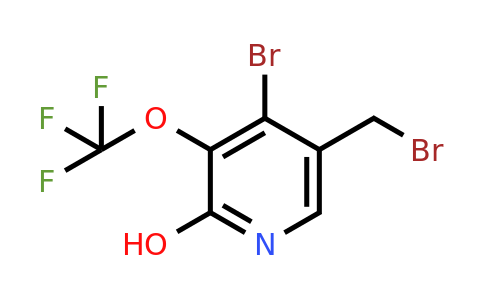 1806199-44-9 | 4-Bromo-5-(bromomethyl)-2-hydroxy-3-(trifluoromethoxy)pyridine