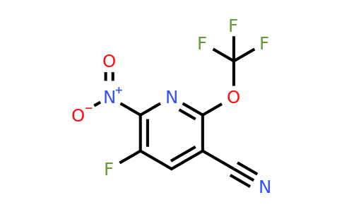 3-Cyano-5-fluoro-6-nitro-2-(trifluoromethoxy)pyridine