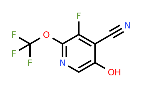 1806220-05-2 | 4-Cyano-3-fluoro-5-hydroxy-2-(trifluoromethoxy)pyridine
