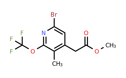 1806220-82-5 | Methyl 6-bromo-3-methyl-2-(trifluoromethoxy)pyridine-4-acetate
