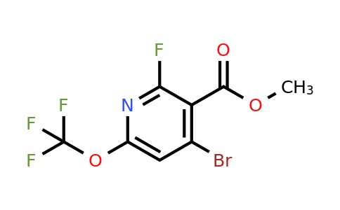1806222-19-4 | Methyl 4-bromo-2-fluoro-6-(trifluoromethoxy)pyridine-3-carboxylate