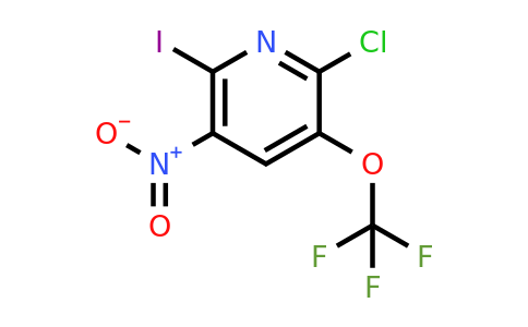 2-Chloro-6-iodo-5-nitro-3-(trifluoromethoxy)pyridine