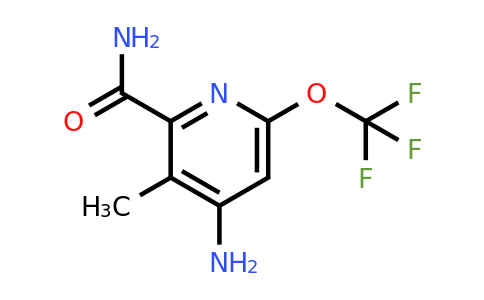 1806229-49-1 | 4-Amino-3-methyl-6-(trifluoromethoxy)pyridine-2-carboxamide