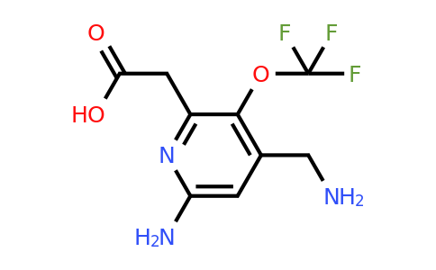 1806230-81-8 | 6-Amino-4-(aminomethyl)-3-(trifluoromethoxy)pyridine-2-acetic acid