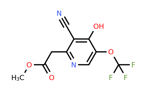 1806242-99-8 | Methyl 3-cyano-4-hydroxy-5-(trifluoromethoxy)pyridine-2-acetate