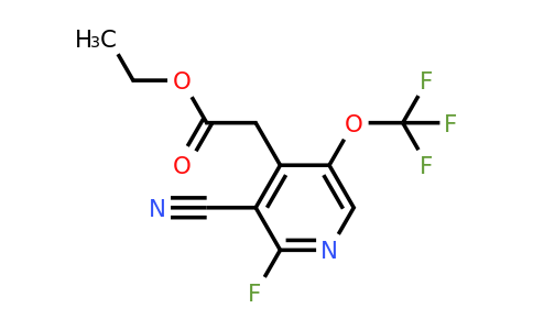 1806245-73-7 | Ethyl 3-cyano-2-fluoro-5-(trifluoromethoxy)pyridine-4-acetate