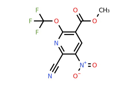 1806250-87-2 | Methyl 2-cyano-3-nitro-6-(trifluoromethoxy)pyridine-5-carboxylate