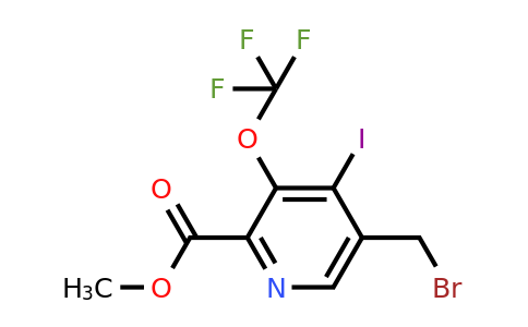 1806252-77-6 | Methyl 5-(bromomethyl)-4-iodo-3-(trifluoromethoxy)pyridine-2-carboxylate