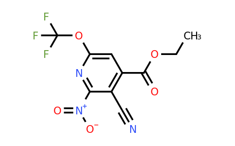 1806253-10-0 | Ethyl 3-cyano-2-nitro-6-(trifluoromethoxy)pyridine-4-carboxylate