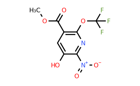 1806259-18-6 | Methyl 3-hydroxy-2-nitro-6-(trifluoromethoxy)pyridine-5-carboxylate