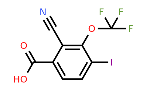 1806269-15-7 | 2-Cyano-4-iodo-3-(trifluoromethoxy)benzoic acid