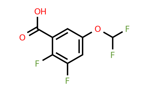 1806269-64-6 | 2,3-Difluoro-5-(difluoromethoxy)benzoic acid