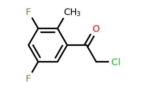 1806269-73-7 | 3',5'-Difluoro-2'-methylphenacyl chloride