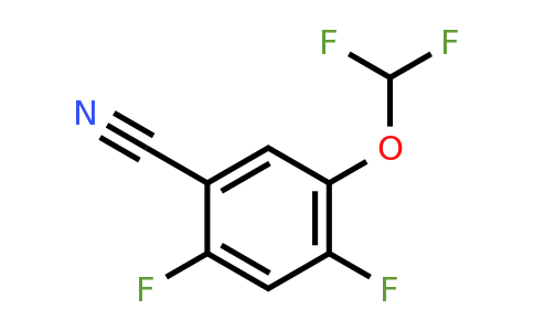 1806269-77-1 | 2,4-Difluoro-5-(difluoromethoxy)benzonitrile
