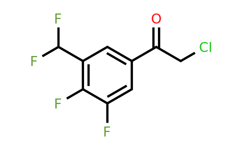 1806269-78-2 | 3',4'-Difluoro-5'-(difluoromethyl)phenacyl chloride