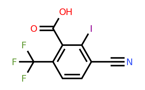 1806269-82-8 | 3-Cyano-2-iodo-6-(trifluoromethyl)benzoic acid