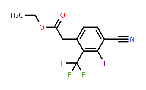 1806269-92-0 | Ethyl 4-cyano-3-iodo-2-(trifluoromethyl)phenylacetate