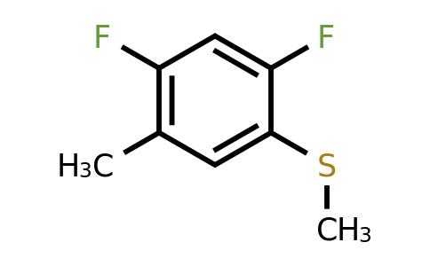 1806269-94-2 | 2,4-Difluoro-5-(methyl)thioanisole