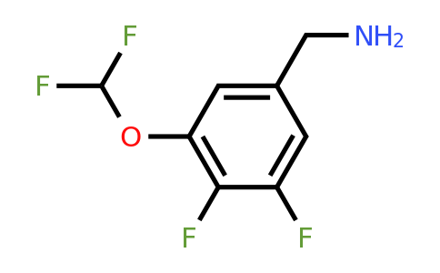 1806270-05-2 | 3,4-Difluoro-5-(difluoromethoxy)benzylamine
