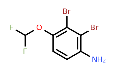 1806270-16-5 | 2,3-Dibromo-4-(difluoromethoxy)aniline